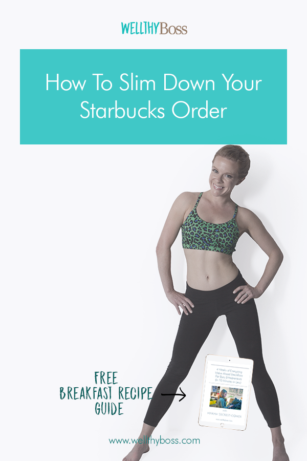 How To Slim Down Your Starbucks Order