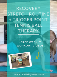 Recovery Stretch Routine: Trigger Point Tennis Ball Therapy